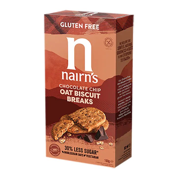 Nairn's Gluten Free Chocolate Chips 160g